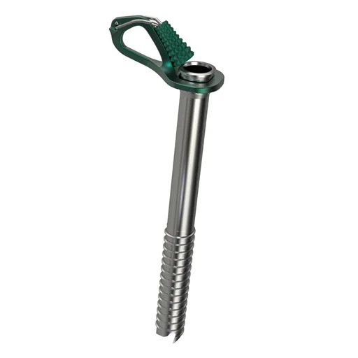 Ostatnie sztuki Śruba lodowa Aero Ice Screw 22cm green