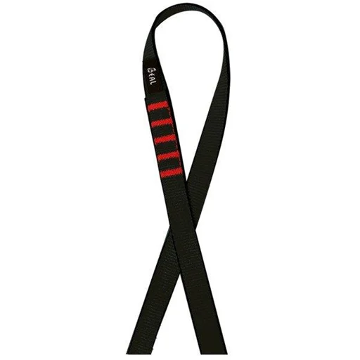 Ekspresowa dostawa Pętla 150 cm x 18 mm taśma płaska Black