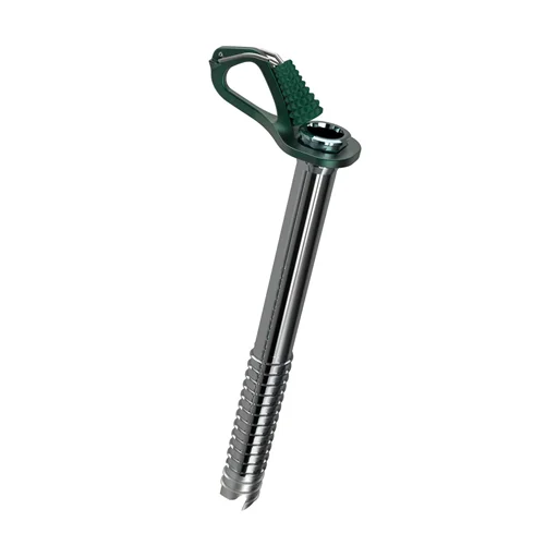 Okazja Śruba lodowa Aero Lite Ice Screw 22 cm green
