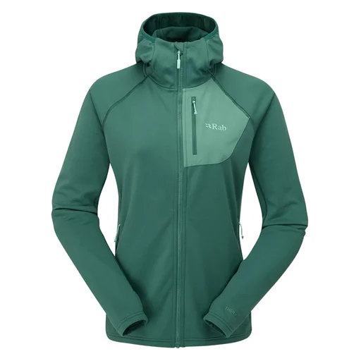 Taniej Bluza Superflux Hoody Wmns Green Slate