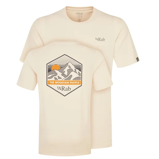 Tylko do końca tygodnia Koszulka Stance Mountain Peak Tee Ecru
