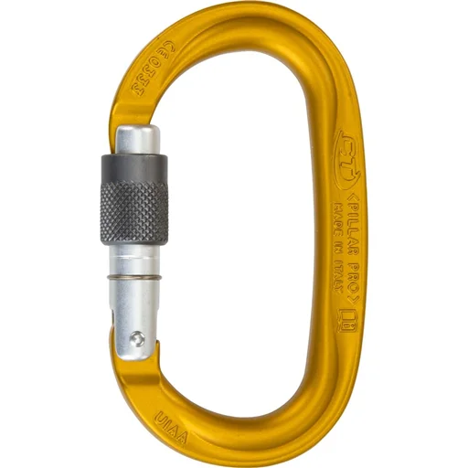 Darmowy zwrot Karabinek aluminiowy Pillar Pro SG yellow