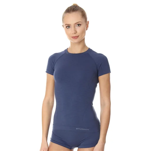 Hit cenowy Koszulka damska Active Wool - jeans