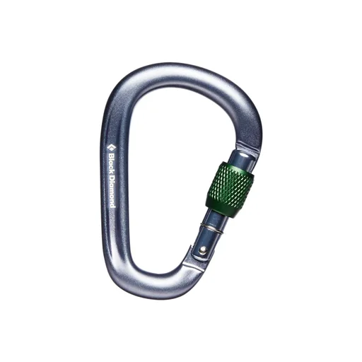 Zniżka Karabinek HMS Pearlock Screwgate Carabiner gray