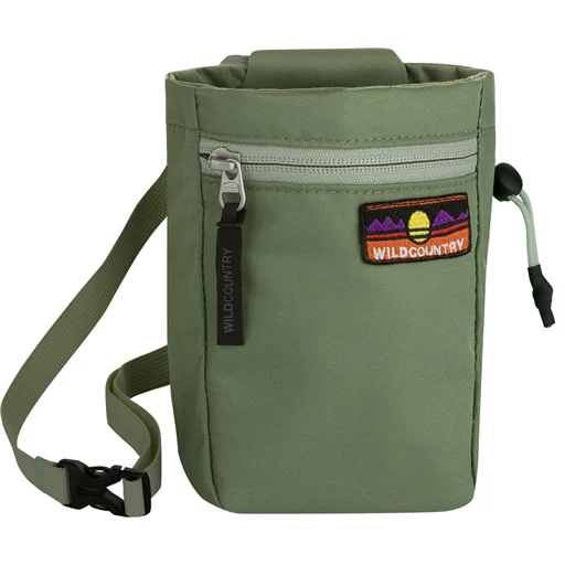 Woreczek na magnezję Flow Chalk Bag green ivy Nie przegap