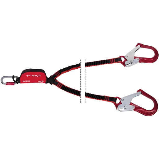 Lonża Y Retexo Rewind Double 120-180 cm MGO ANSI Oferta czasowa