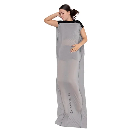 Wkład do śpiwora Cotton Sleeping Bag Liner szary Tylko dziś