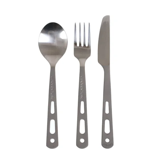 Rabat Sztućce turystyczne Titanium Cutlery Set