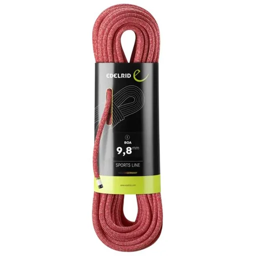 Lina dynamiczna Boa 9.8 mm 60 m red Nowość