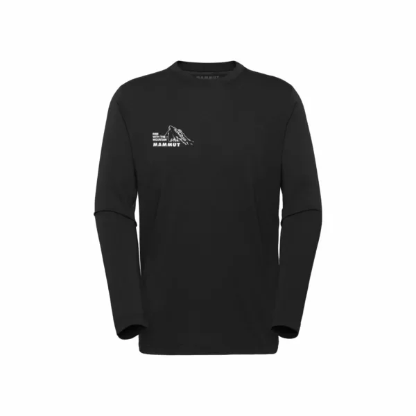 Niska cena Koszulka Mammut Mountain Longsleeve T-Shirt Men Bluemlisalphorn