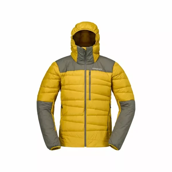 Wysoka jakość falketind down750 Zip Hood M`s Golden Palm.S
