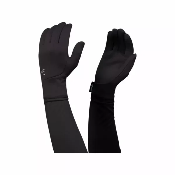 Bezpieczne zakupy /29 warm2 stretch Gloves Caviar Black.S