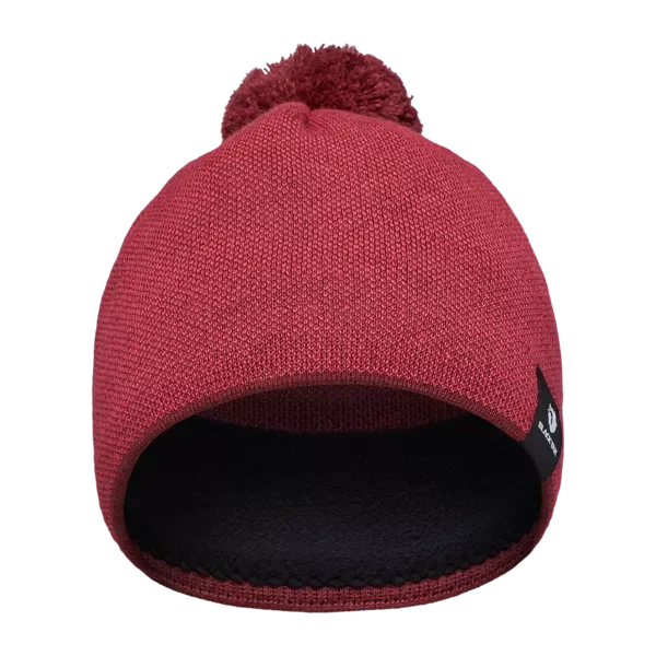 Ostatnie sztuki Yak Knit Pompon Beanie syrah.OS
