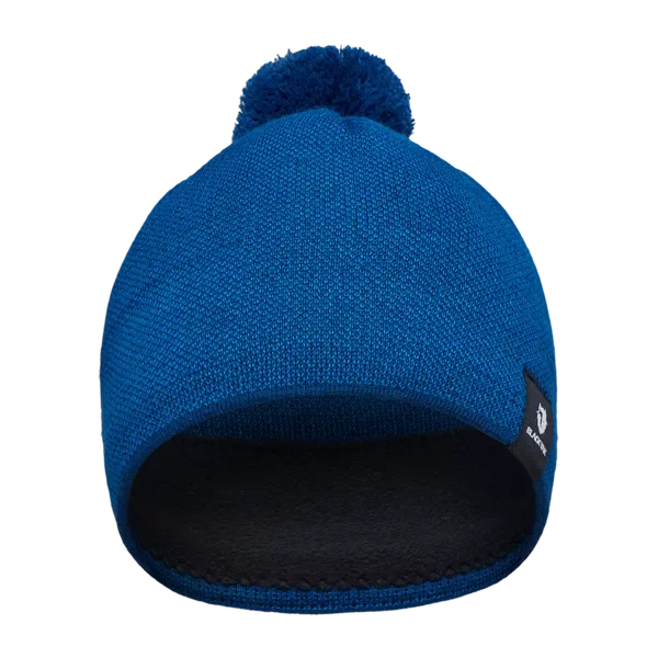 Szybka wysyłka Yak Knit Pompon Beanie blue opal.OS