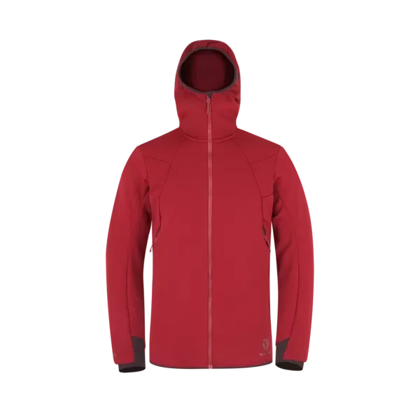 Szybka dostawa Kuksay Hoody Fleece Full Zip Hoody Men syrah.S