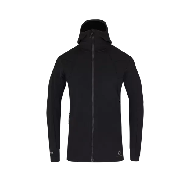 Wysoka jakość Kuksay Hoody Fleece Full Zip Hoody Men black beauty.S