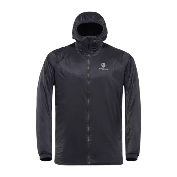 Taniej Langar Hoody Synthetic Jacket Men black beauty.S