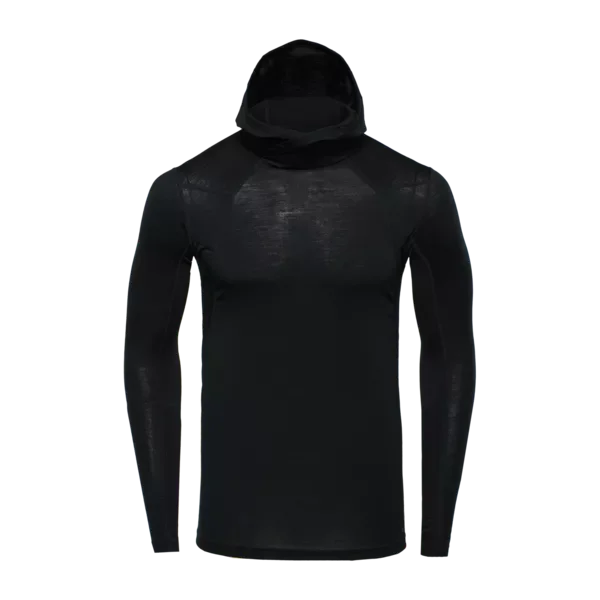 Gurla Merino Hoody Baselayer Longsleeve Men black beauty.S Sprawdź teraz