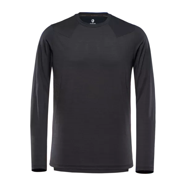 Kabru Merino Roundneck Longsleeve Men peat.S Hit cenowy