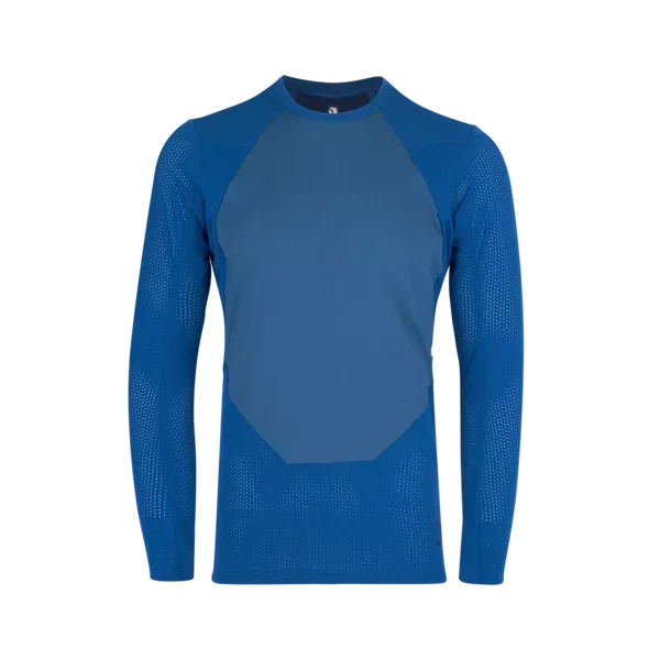 Oferta czasowa Chamar Fleece Roundneck Baselayer Longsleeve Men blue opal.S