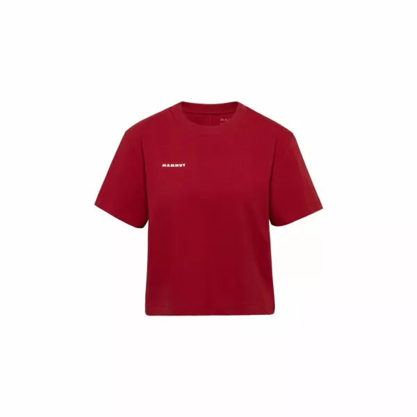Koszulka Mammut Mammut Base Cropped T-Shirt Women Mini Logo Promocja