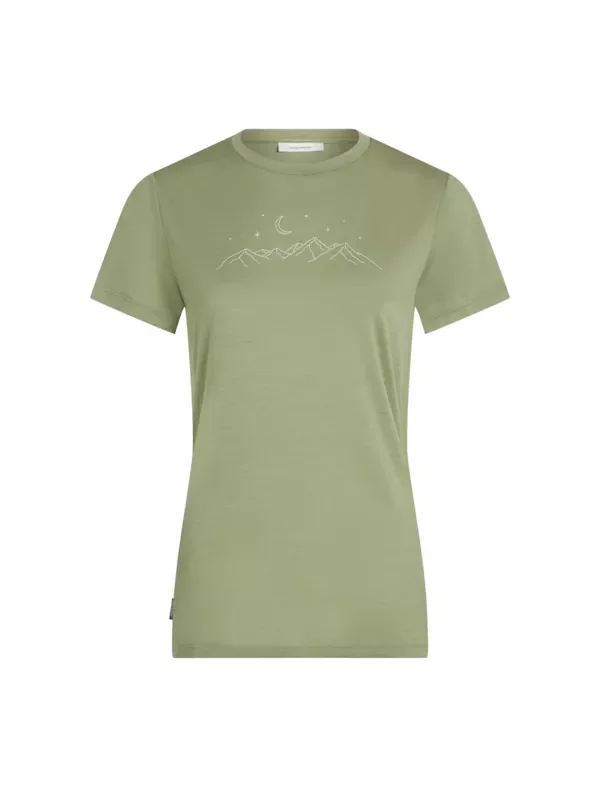 Koszulka Icebreaker Merino 150 Tech Lite SS Tee Sparkling Stars Women Ostatnia szansa