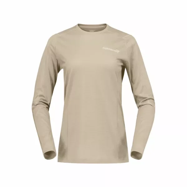 Popularny Koszulka merino Norrona Falketind EqualiserUll Longsleeve Women