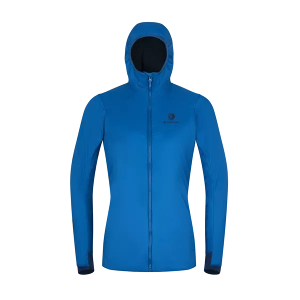 Langar Hoody Synthetic Jacket Women blue opal.XS Cena promocyjna