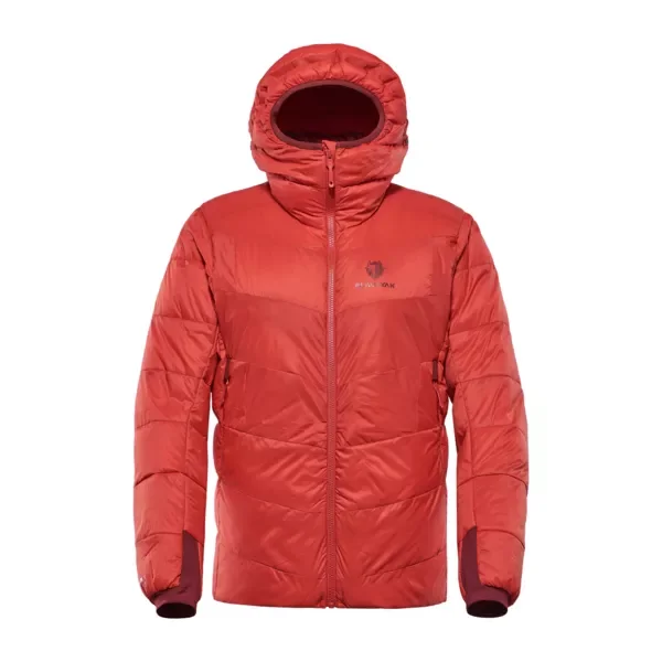 Popularny Burnag Hoody Down Jacket Women barbados cherry.XS