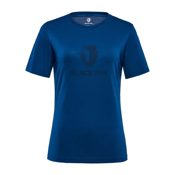 Ramo Yak Logo T-Shirt Women blue opal.XS Ograniczona ilość