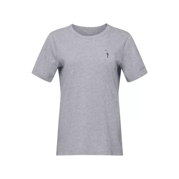 Nowy Koszulka Norrona /29 Cotton Activity Embroidery T-shirt Women