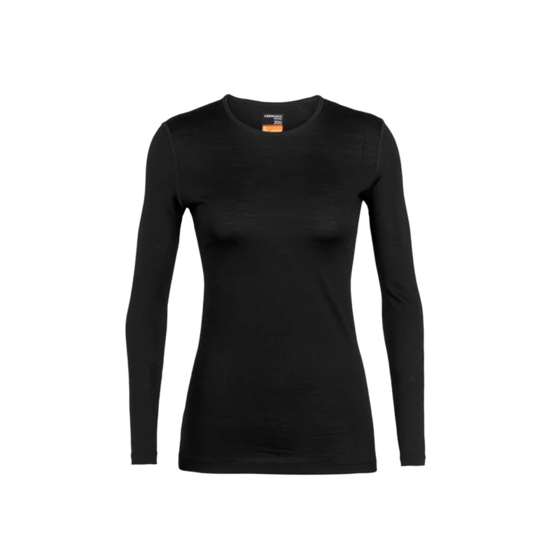 Koszulka Damska Icebreaker Merino 200 Oasis LS Crewe Niska cena