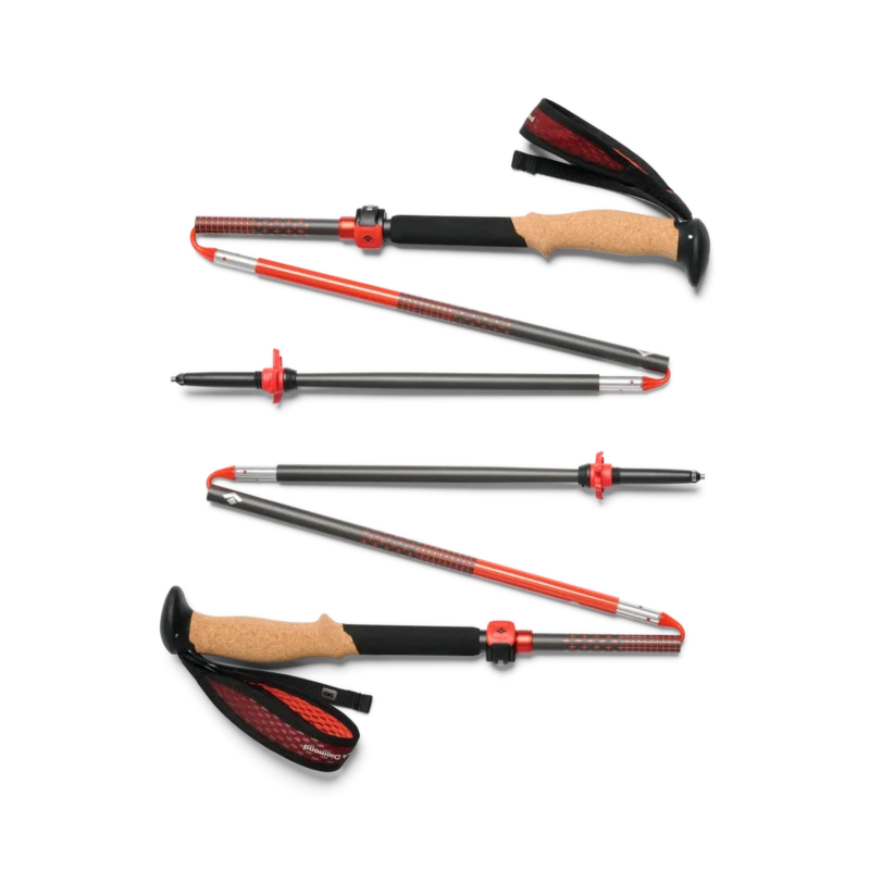 Składane kijki trekkingowe Black Diamond Pursuit Carbon FLZ Trekking Poles- octane Nowy
