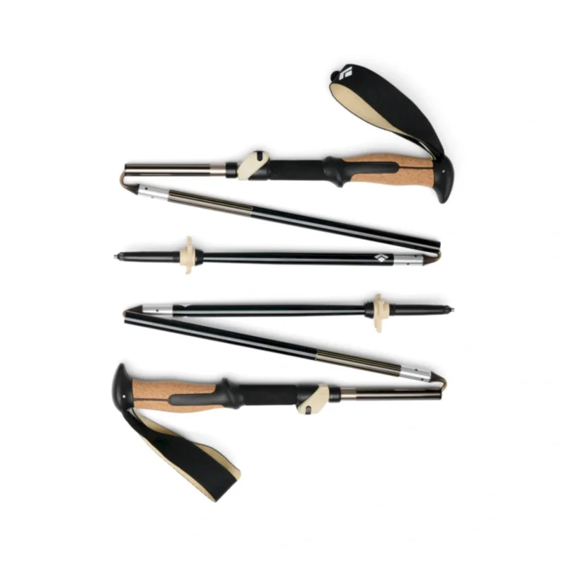 Składane kijki trekkingowe Black Diamond TRAIL VISTA FLZ TREKKING POLES- white oak Niska cena