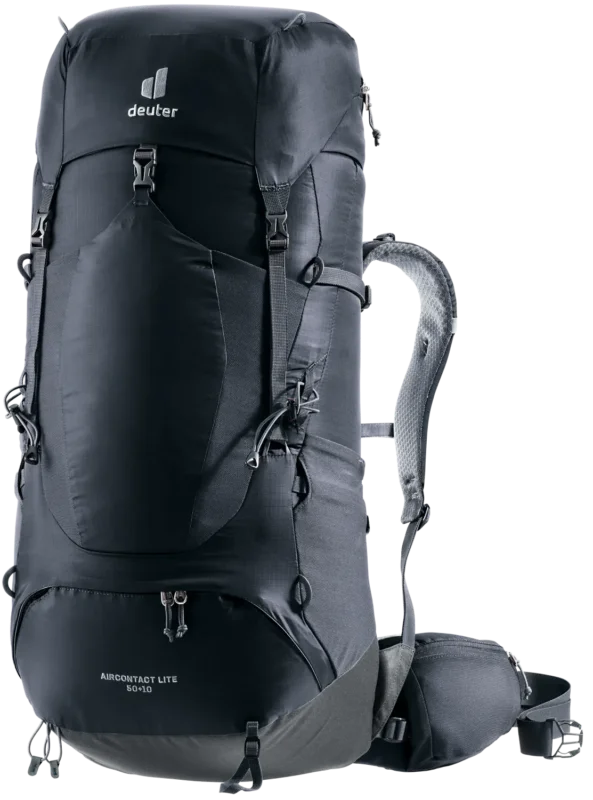 Szybka dostawa Plecak trekkingowy Deuter Aircontact Lite 50 + 10 - black/graphite