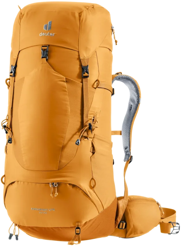 Plecak trekkingowy Deuter Aircontact Lite 50 + 10 - amber/maple Oferta limitowana