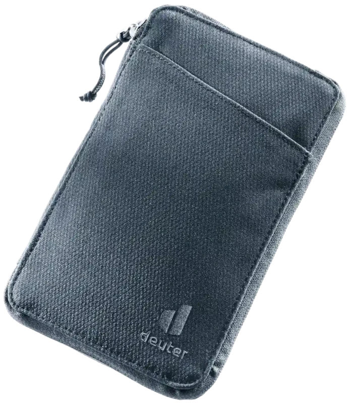 Portfel tekstylny Deuter Travel Wallet - black Okazja