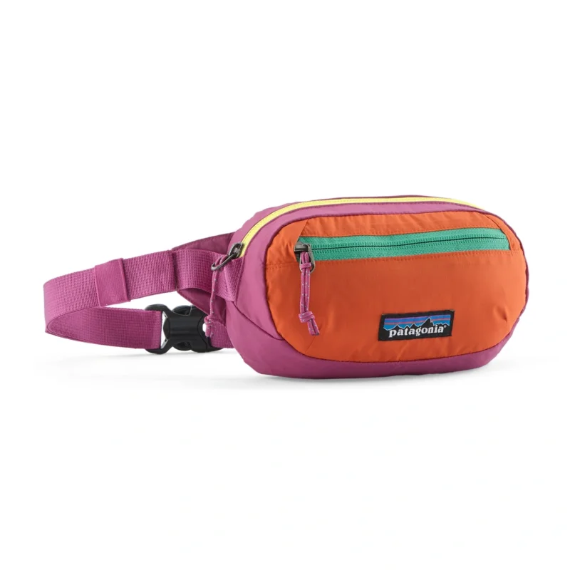 Darmowa dostawa Saszetka biodrowa Patagonia Terravia Mini Hip Pack- Faded Magenta