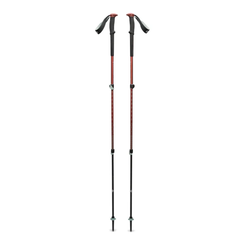 Oferta czasowa Kije do Trekkingu Black Diamond Trail Trekking Poles - Iron Red