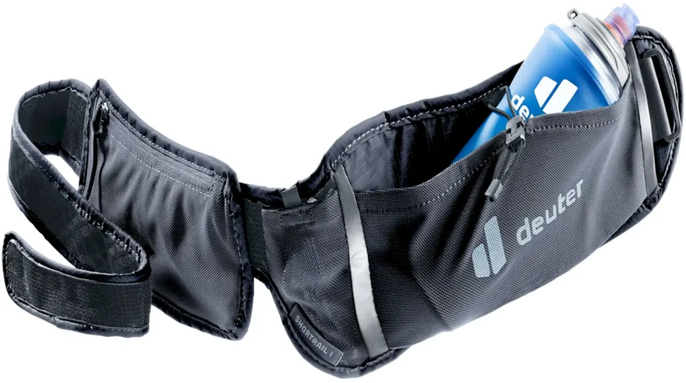 Tani Torba Biodrowa do biegania Deuter Shortrail I - black