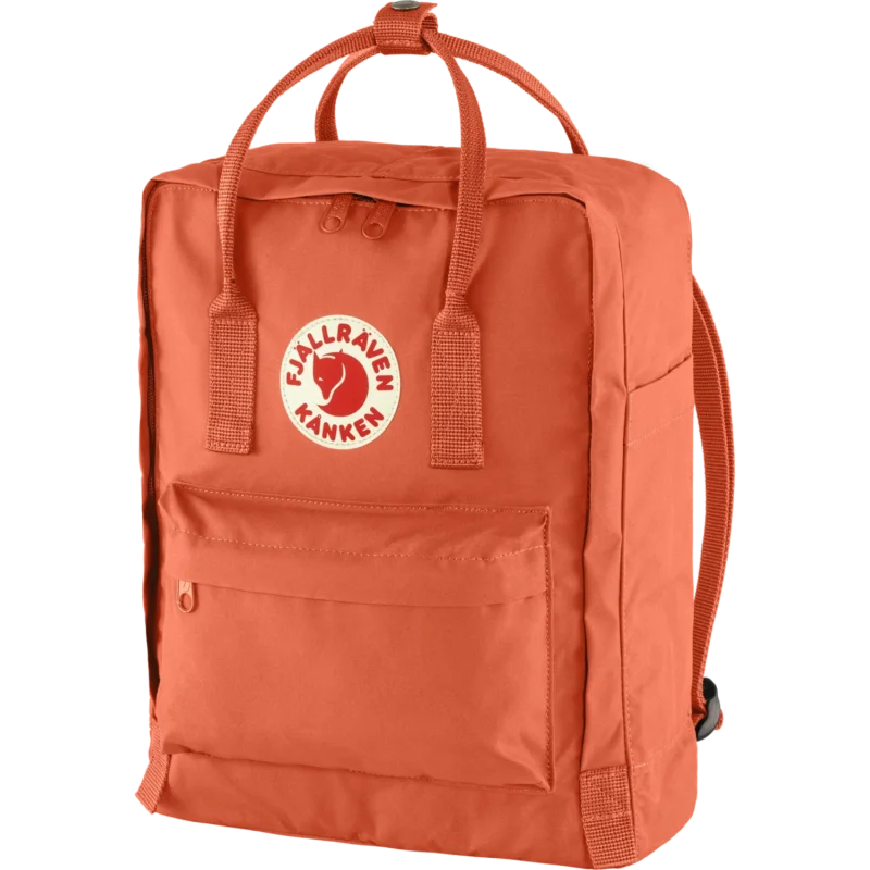 Wysoka jakość Plecak miejski Fjallraven Kanken - rowan red