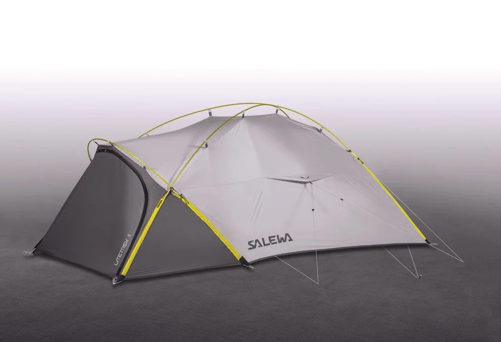 Namiot ze Stelażem Zewnętrznym Salewa Litetrek III - light grey/cactus Najlepsza cena