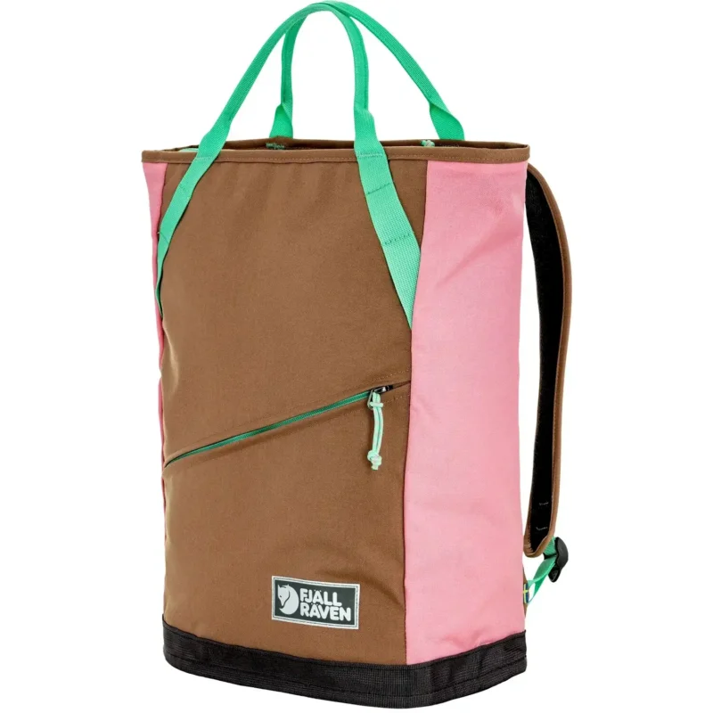 Plecak miejski Fjallraven Vardag Totepack 22L - Poppy Pink/Khaki Dust Oferta limitowana