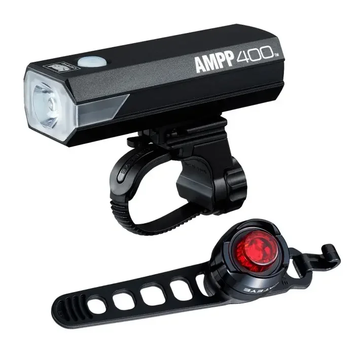 Cateye zestaw AMPP400 HL-EL084RC / SL-LD160RC ORB Kup online