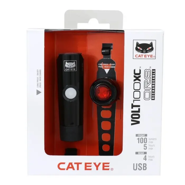 Cateye zestaw HL-EL051 VOLT100XC / SL-LD160RC ORB Ekspresowa dostawa