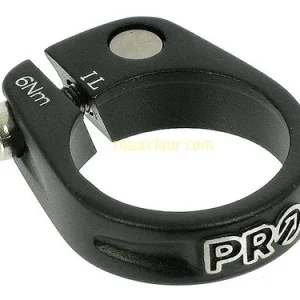 Wysoka jakość Obejma podsiodłowa Pro 34,9mm Quick alu czarna