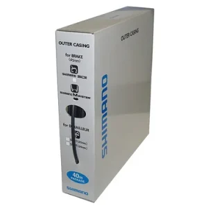 Wysoka jakość Pancerz hamulca Shimano M-System czarny