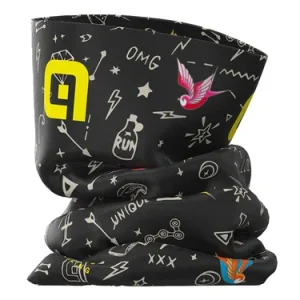 Bandana ALE Versila Tubolar Headger Nero/Black Ostatnia szansa