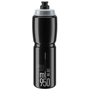 Oferta limitowana Bidon Elite Jet Black Grey logo 950ml