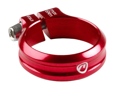 Obejma ze śrubą imbusową EXE Low 12mm 34.9mm, czer Promocja